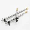 RC Boat 4mm Ship Shaft Drive Shaft Coupling & 3-Blade Propeller Kit