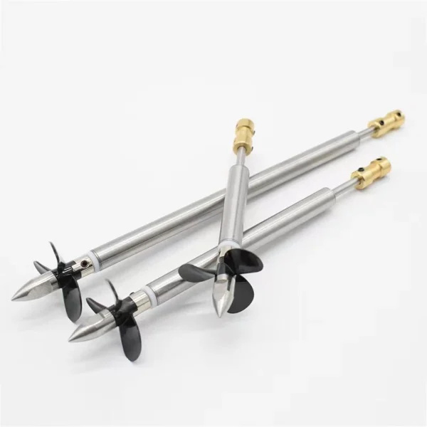 RC Boat 4mm Ship Shaft Drive Shaft Coupling & 3-Blade Propeller Kit