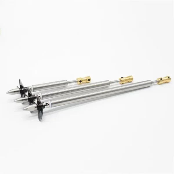 RC Boat 4mm Ship Shaft Drive Shaft Coupling & 3-Blade Propeller Kit