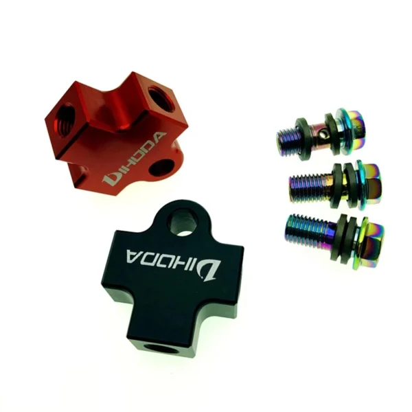 Universal Motorcycle Hydraulic Brake Hose Tee Connector