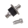 SCY 1/16 RC Car Metal Differential Assembly Upgrade Kit with Gear Set