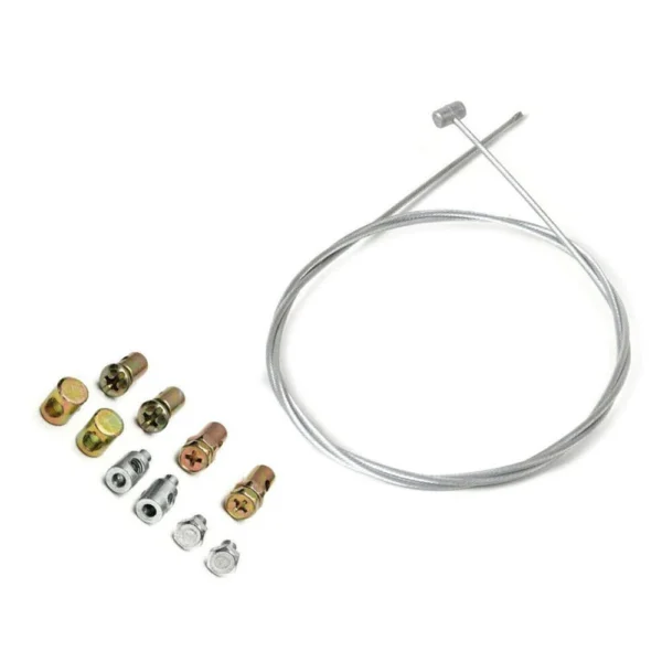 40 Inch Universal Motorcycle Throttle & Clutch Cable Kit