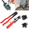 Multifunctional CV Joint Boot Clamp Pliers Hose Band Cut-Off Pliers Tool Kit for Automotive Repair