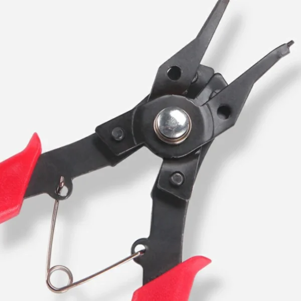 4PCS Universal Circlip Pliers Set Snap Ring Pliers with Interchangeable Heads for Retaining Rings