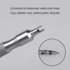 AOTO Tire Valve Stem Core Remover Installer Screwdriver Tool for Car Bike Motorcycle