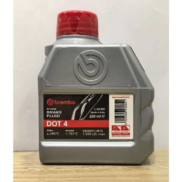 Brembo Prime DOT 4 Brake Fluid 250ML – Made in Italy