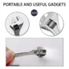 Mini Adjustable Wrench 2.5 Inch / 4 Inch Steel Monkey Wrench Open-End Spanner Tool