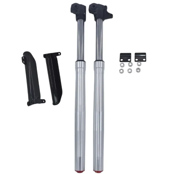 735mm Front Inverted Fork Shock Absorber with Protector Cover for Dirt Pit Bike CRF KLX