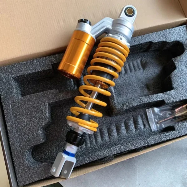 360mm Universal Motorcycle Air Suspension Rear Shock Absorber for Honda Yamaha Suzuki Kawasaki
