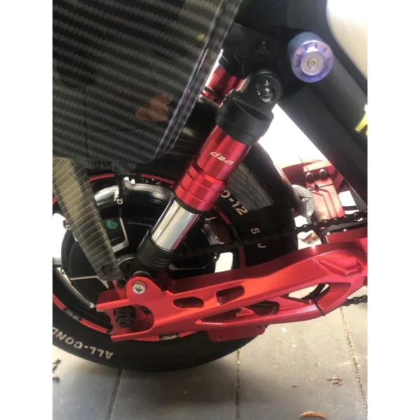 290mm Universal Motorcycle Rear Air Shock Absorber for Yamaha Honda Suzuki Kawasaki Scooter